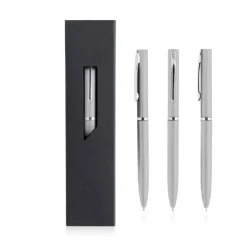 Gift Campaign Penna di lusso in metallo con finitura opaca e astuccio inchiostro blu></noscript> Penne In Metallo