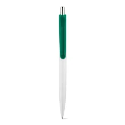 Gift Campaign Penna di plastica bianca con clip in vari colori e inchiostro blu></noscript> Penne Di Plastica