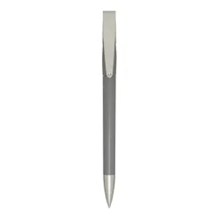 Gift Campaign Penna di plastica riciclata con clip e punta argentate, inchiostro blu></noscript> Penne Di Plastica