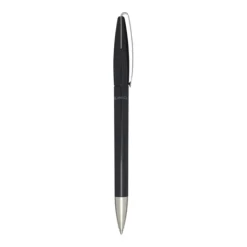 Gift Campaign Penna di plastica riciclata con clip e punta argentate, inchiostro blu></noscript> Penne Di Plastica