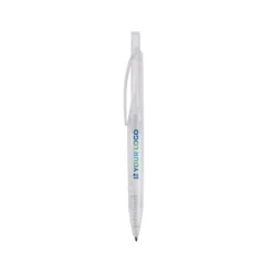 Gift Campaign Penna di plastica riciclate da bottiglie in PET con inchiostro blu></noscript> Penne Ecologiche|Penne Di Plastica