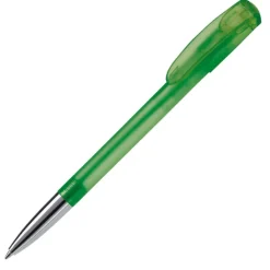 Gift Campaign Penna di plastica trasparente con punta in metallo e inchiostro blu></noscript> Penne Di Plastica