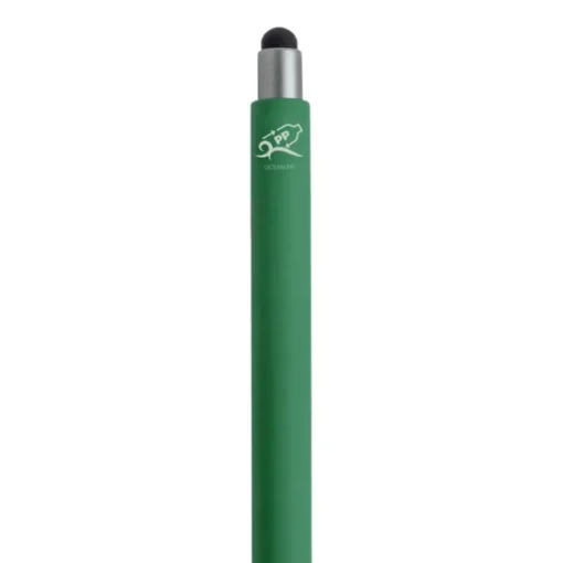 Gift Campaign Penna eco blu in plastica riutilizzabile con rivestimento gommato> Penne Ecologiche|Penne Di Plastica