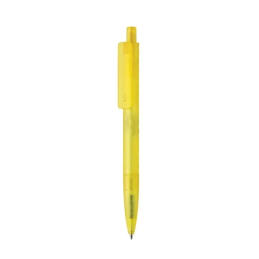 Gift Campaign Penna ecologica con design geometrico e inchiostro blu Dokumental®> Penne Ecologiche