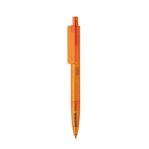 Gift Campaign Penna ecologica con design geometrico e inchiostro blu Dokumental®> Penne Ecologiche