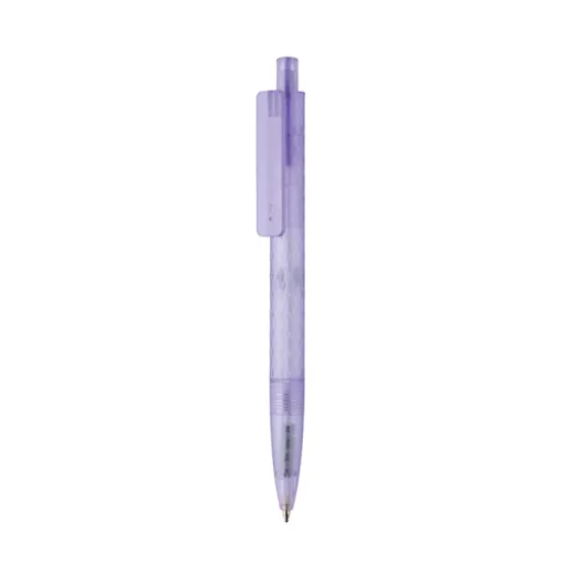 Gift Campaign Penna ecologica con design geometrico e inchiostro blu Dokumental®> Penne Ecologiche