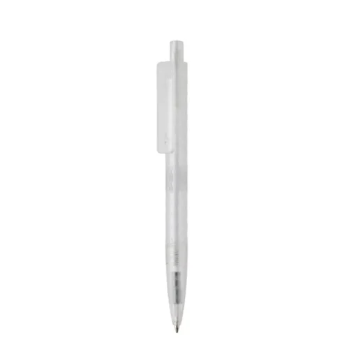 Gift Campaign Penna ecologica con design geometrico e inchiostro blu Dokumental®> Penne Ecologiche
