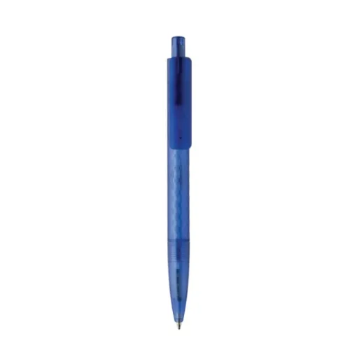 Gift Campaign Penna ecologica con design geometrico e inchiostro blu Dokumental®> Penne Ecologiche