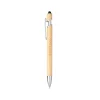 Gift Campaign Penna ecologica in bambù con gommino touch screen e inchiostro blu> Penne Ecologiche
