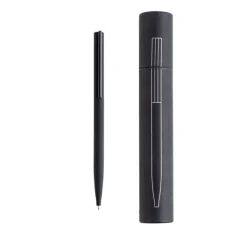 Gift Campaign Penna elegante e sottile in ottone e acciaio inox con inchiostro blu></noscript> Penne In Metallo