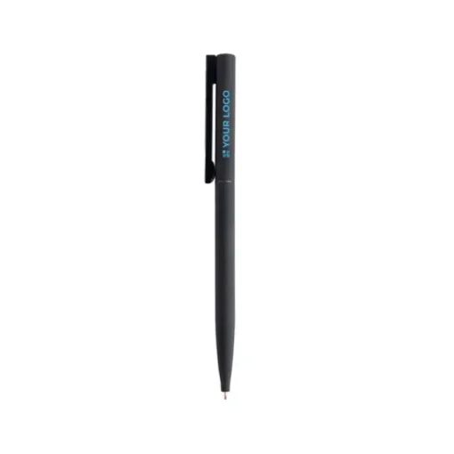 Gift Campaign Penna elegante e sottile in ottone e acciaio inox con inchiostro blu> Penne In Metallo