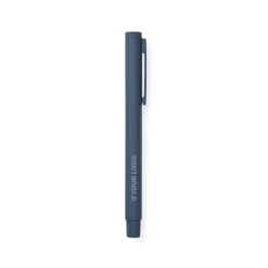 Gift Campaign Penna elegante in acciaio inossidabile riciclato con inchiostro blu></noscript> Penne Ecologiche|Penne In Metallo