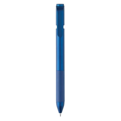 Gift Campaign Penna in ABS riciclato con blocco sicuro ed inchiostro blu Dokumental®> Penne Di Plastica