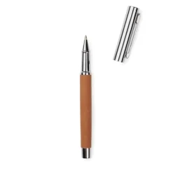 Gift Campaign Penna in acciaio inox riciclato e pelle sintetica inchiostro blu> Penne Ecologiche|Penne In Metallo