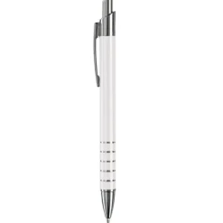 Gift Campaign Penna in alluminio con 5 anelli argentati e inchiostro nero> Penne In Metallo