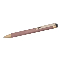 Gift Campaign Penna in alluminio con finitura opaca e dettagli dorati inchiostro blu></noscript> Penne In Metallo