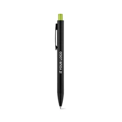Gift Campaign Penna in alluminio con finitura opaca pulsante colorato inchiostro blu></noscript> Penne In Metallo
