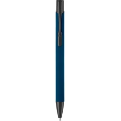 Gift Campaign Penna in alluminio con finitura in gomma colorata e inchiostro blu> Penne In Metallo