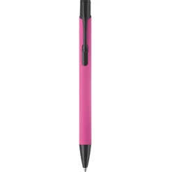 Gift Campaign Penna in alluminio con finitura in gomma colorata e inchiostro blu></noscript> Penne In Metallo