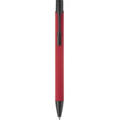 Gift Campaign Penna in alluminio con finitura in gomma colorata e inchiostro blu></noscript> Penne In Metallo