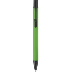 Gift Campaign Penna in alluminio con finitura in gomma colorata e inchiostro blu></noscript> Penne In Metallo
