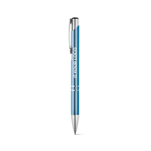 Gift Campaign Penna in alluminio con meccanismo a pressione e inchiostro blu> Penne In Metallo