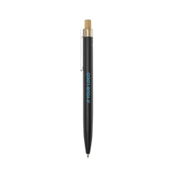 Gift Campaign Penna in alluminio e bambù con dettaglio trasparente e inchiostro blu></noscript> Penne Ecologiche|Penne In Metallo