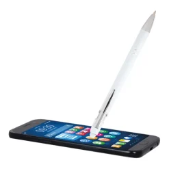 Gift Campaign Penna in alluminio riciclato con puntatore touch inchiostro blu></noscript> Penne Ecologiche|Penne In Metallo