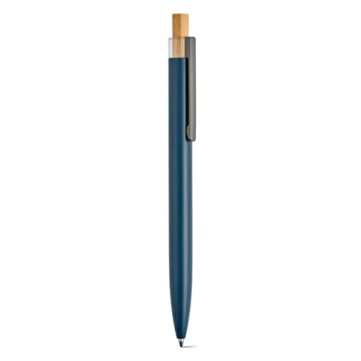 Gift Campaign Penna in alluminio riciclato rPET e bambù con inchiostro blu Dokumental®> Penne Ecologiche|Penne In Metallo