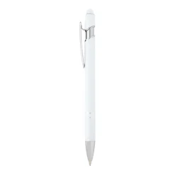 Gift Campaign Penna in alluminio riciclato con finitura argento inchiostro nero> Penne Ecologiche|Penne In Metallo
