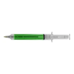 Gift Campaign Penna in AS a forma di siringa con liquido colorato e inchiostro nero></noscript> Penne Di Plastica