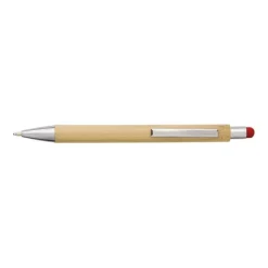 Gift Campaign Penna in bambù con gommino touch screen colorato e inchiostro blu></noscript> Penne Ecologiche|Penne Touch