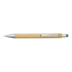 Gift Campaign Penna in bambù con gommino touch screen colorato e inchiostro blu></noscript> Penne Ecologiche|Penne Touch