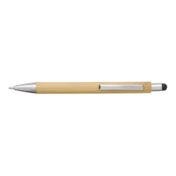 Gift Campaign Penna in bambù con gommino touch screen colorato e inchiostro blu></noscript> Penne Ecologiche|Penne Touch