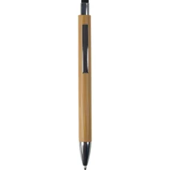 Gift Campaign Penna in bambù con gommino touch colorato e inchiostro blu> Penne Touch