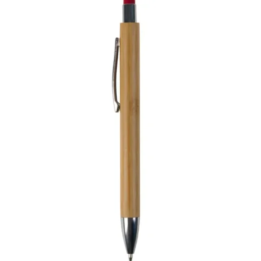 Gift Campaign Penna in bambù con gommino touch colorato e inchiostro blu> Penne Touch