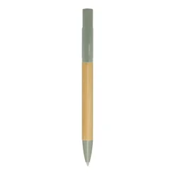 Gift Campaign Penna in bambù con supporto per telefono incorporato e inchiostro blu></noscript> Penne Ecologiche