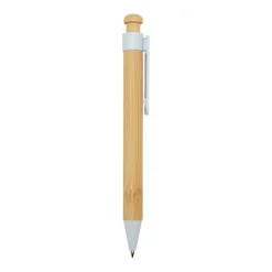 Gift Campaign Penna in bambù e plastica riciclata con clip inchiostro nero></noscript> Penne Ecologiche