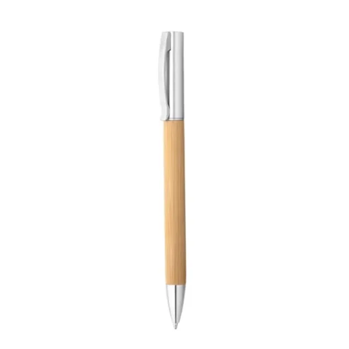 Gift Campaign Penna in bambù twist con finitura metallica opaca ed inchiostro blu> Penne Ecologiche