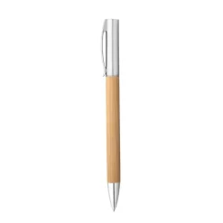 Gift Campaign Penna in bambù twist con finitura metallica opaca ed inchiostro blu></noscript> Penne Ecologiche