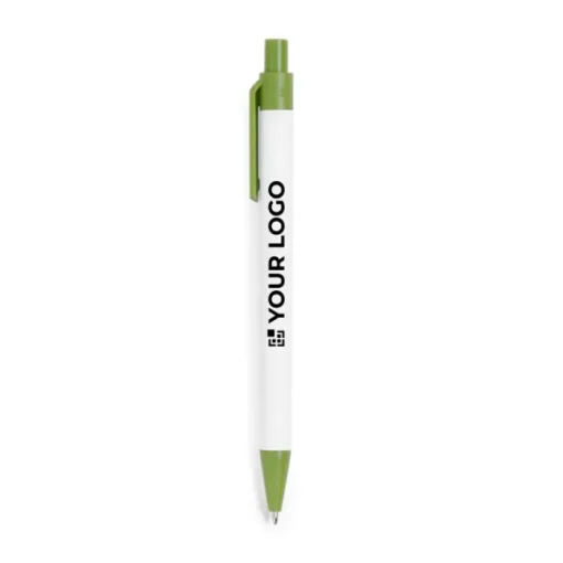 Gift Campaign Penna in cartone riciclato, fibra di grano e ABS con inchiostro blu> Penne Ecologiche