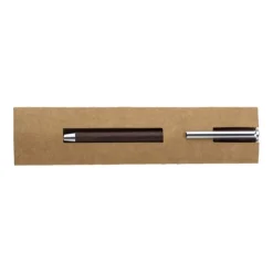 Gift Campaign Penna in legno wengé con clip in metallo e inchiostro Dokumental blu></noscript> Penne Ecologiche