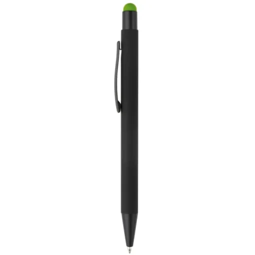 Gift Campaign Penna in metallo con gommino touch colorato e inchiostro blu> Penne In Metallo