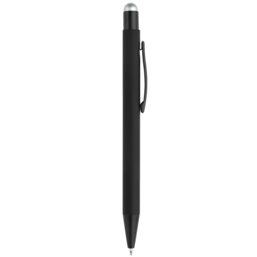 Gift Campaign Penna in metallo con gommino touch colorato e inchiostro blu> Penne In Metallo