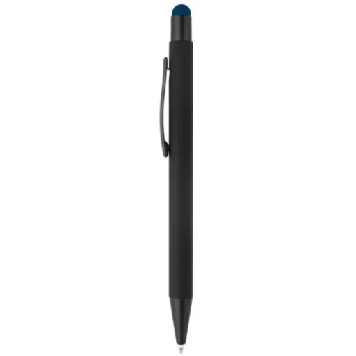 Gift Campaign Penna in metallo con gommino touch colorato e inchiostro blu> Penne In Metallo