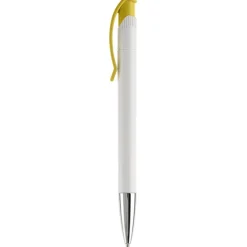 Gift Campaign Penna in plastica bianca con dettagli sul pulsante></noscript> Penne Di Plastica