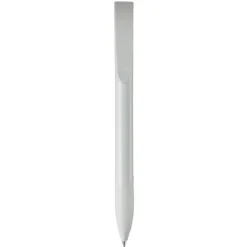 Gift Campaign Penna in plastica bianca con clip ad arco colorata e inchiostro blu> Penne Di Plastica
