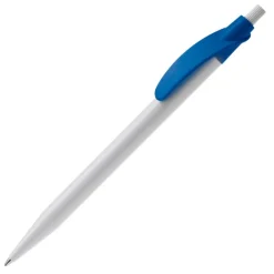 Gift Campaign Penna in plastica bianca con clip arcuata colorato e inchiostro blu></noscript> Penne Di Plastica