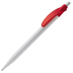 Gift Campaign Penna in plastica bianca con clip arcuata colorato e inchiostro blu></noscript> Penne Di Plastica