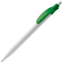 Gift Campaign Penna in plastica bianca con clip arcuata colorato e inchiostro blu></noscript> Penne Di Plastica